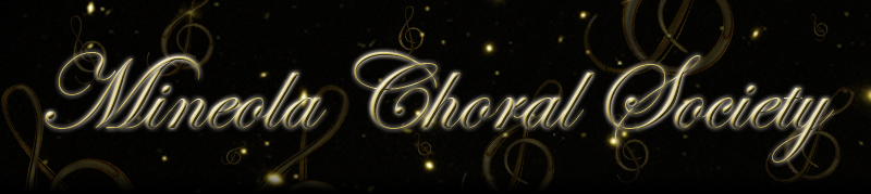 Mineola Choral Society Header